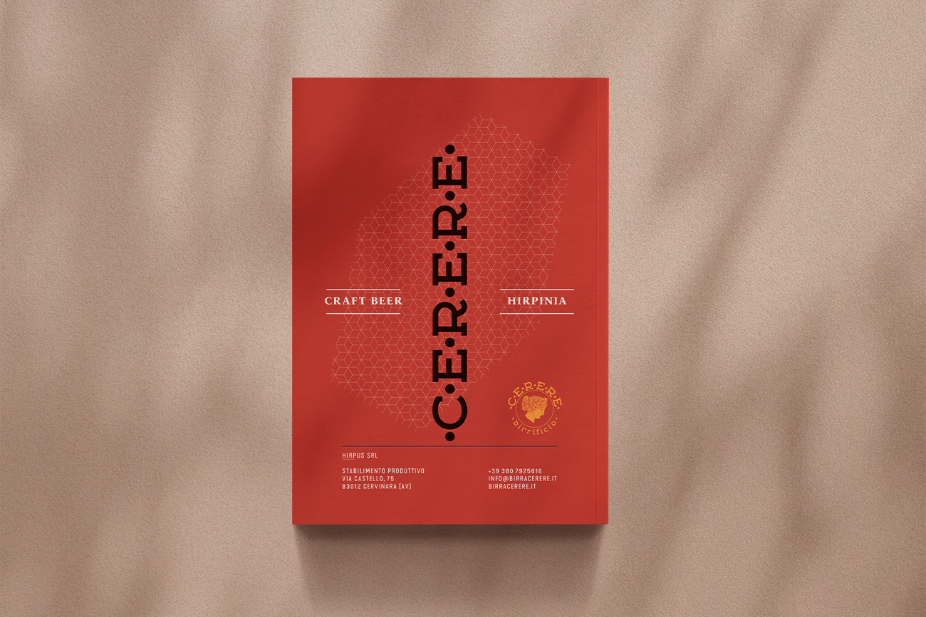 Realizzazione cataolgo brochure birra cerere avellino benevento napoli caserta