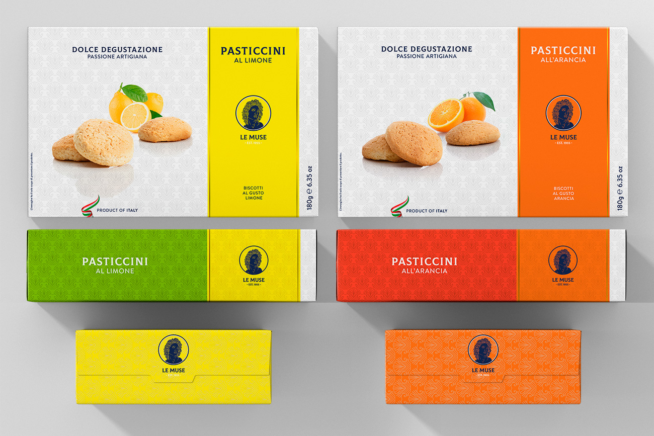 Realizzazione packaging etichette dolciaria food avellino benevento napoli caserta
