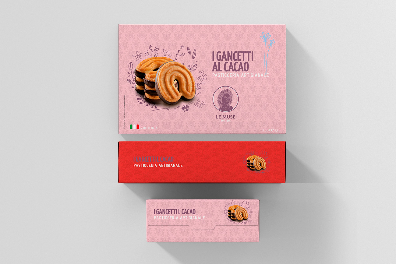 Realizzazione packaging etichette dolciaria food avellino benevento napoli caserta