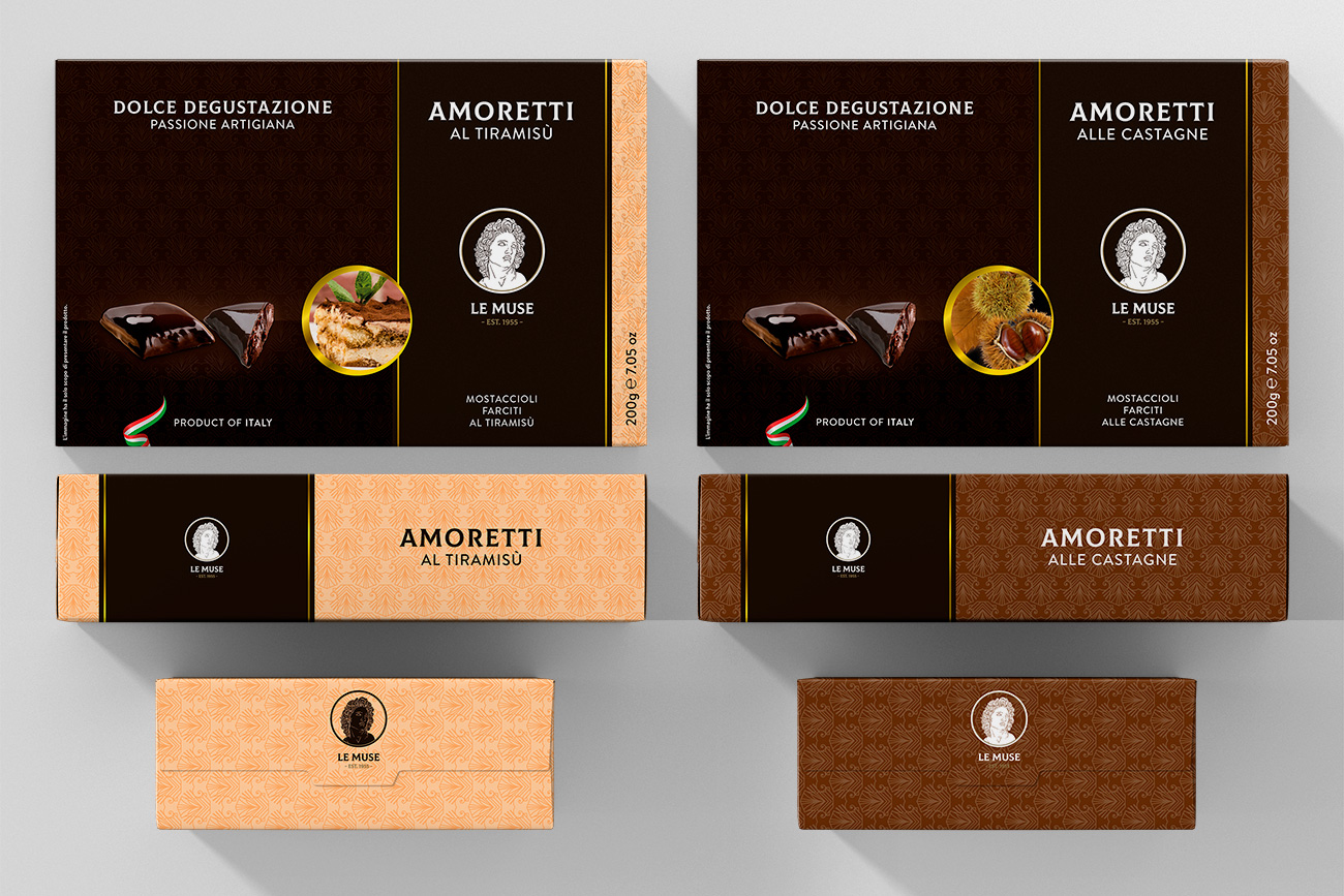 Realizzazione packaging etichette dolciaria food avellino benevento napoli caserta