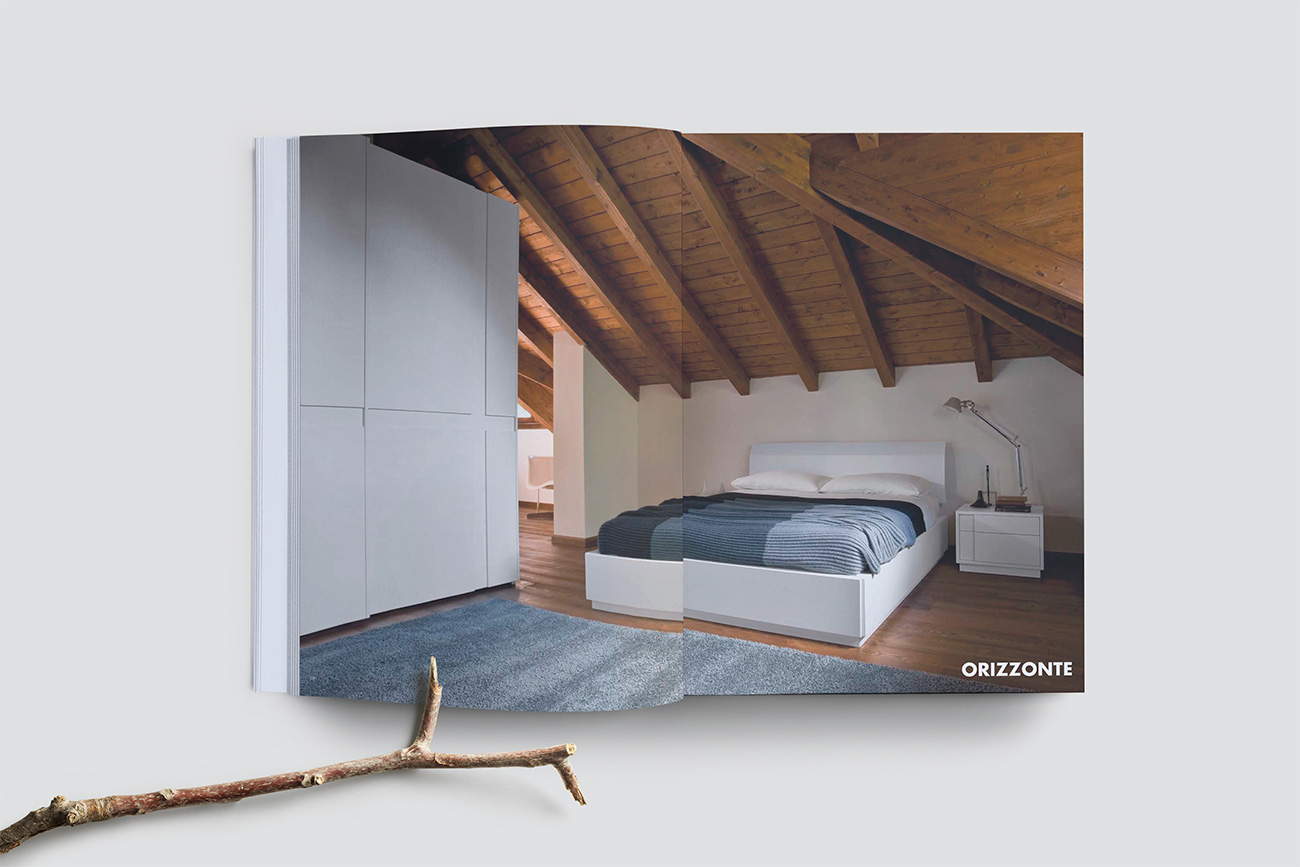 Progettazione grafica catalogo brochure interior napoli