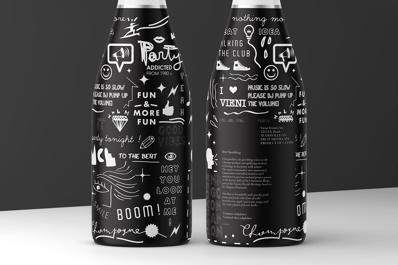 Progettazione grafica packaging etichette vino vieni napoli avellino benevento