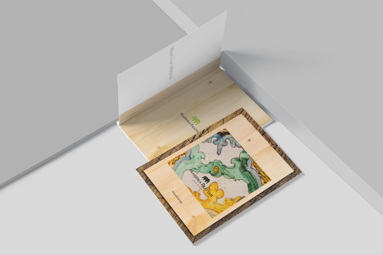 progettazione grafica catalogo brochure masseria frattasi benevento