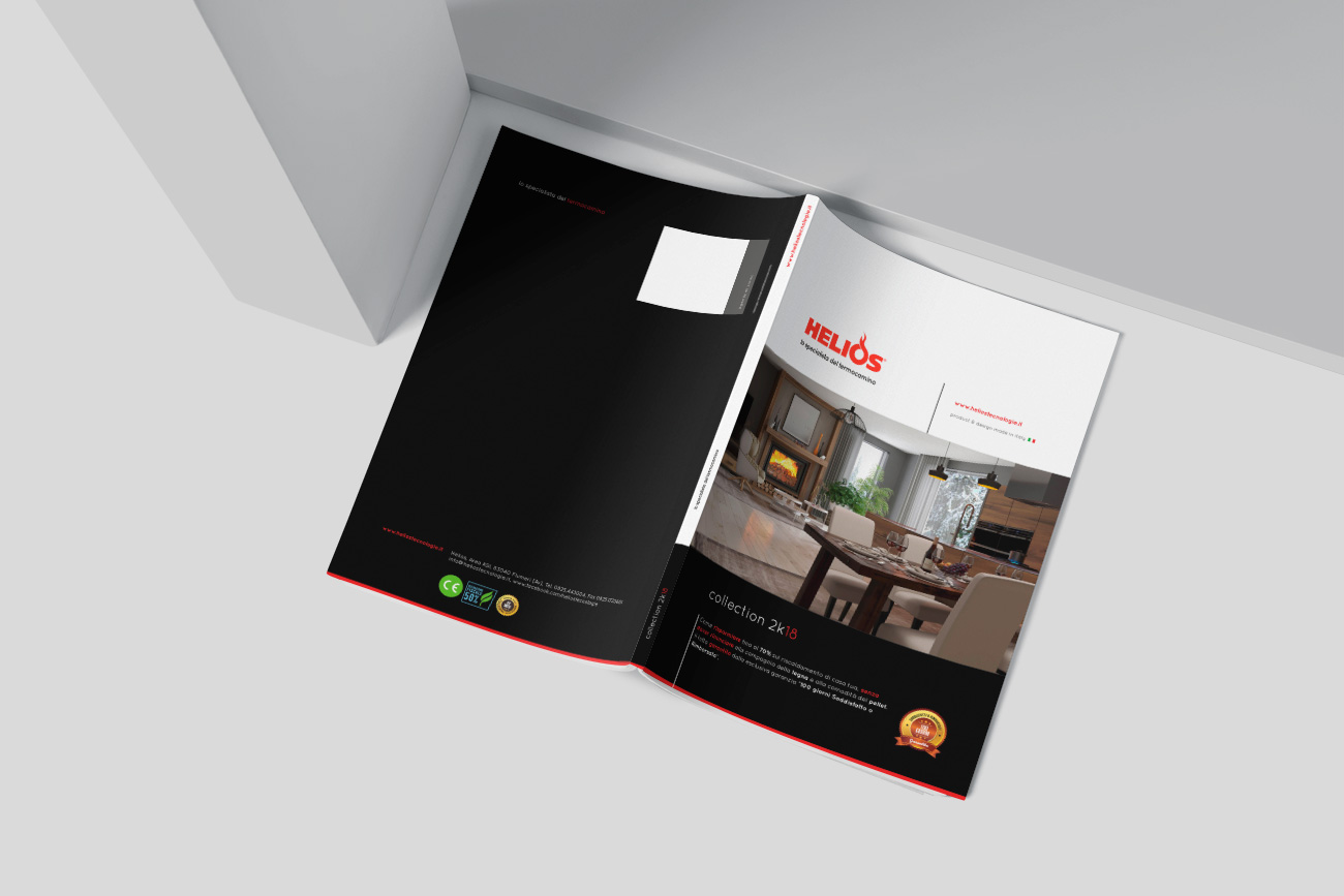 progettazione grafica catalogo helios avellino
