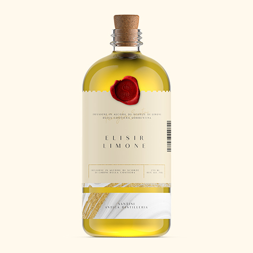 progettazione grafica etichetta liquore santini avellino benevento packaging