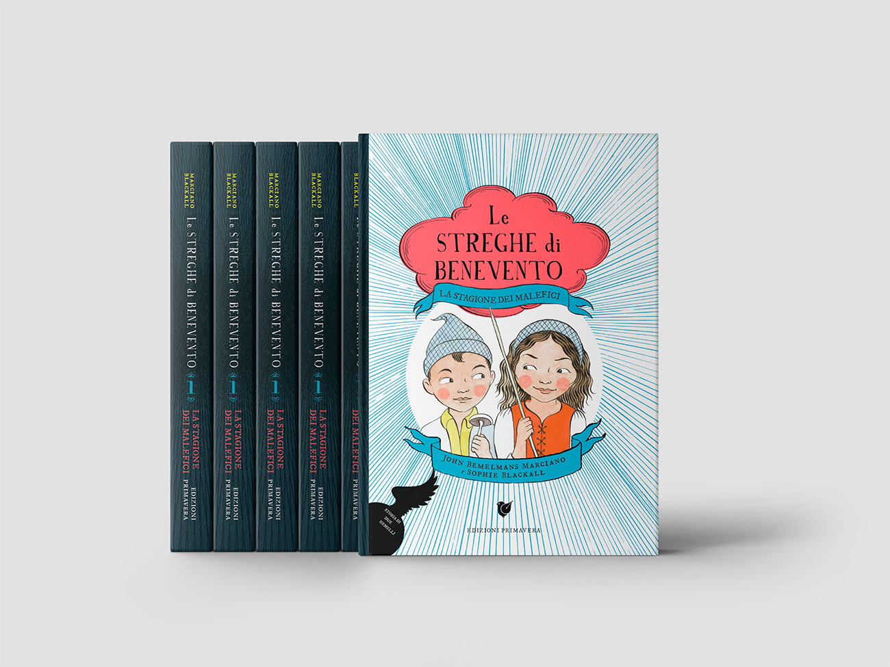 progettazione grafica libro illustrazioni le streghe di benevento edizioni primavera editrice scarafaggio