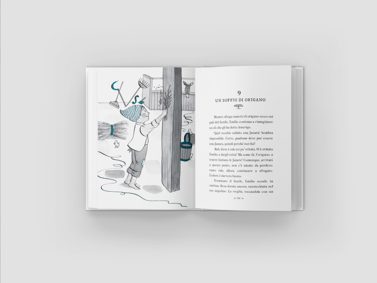 progettazione grafica libro illustrazioni le streghe di benevento edizioni primavera editrice scarafaggio