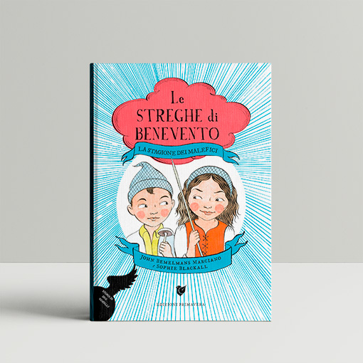 progettazione grafica libro illustrazioni le streghe di benevento edizioni primavera editrice scarafaggio