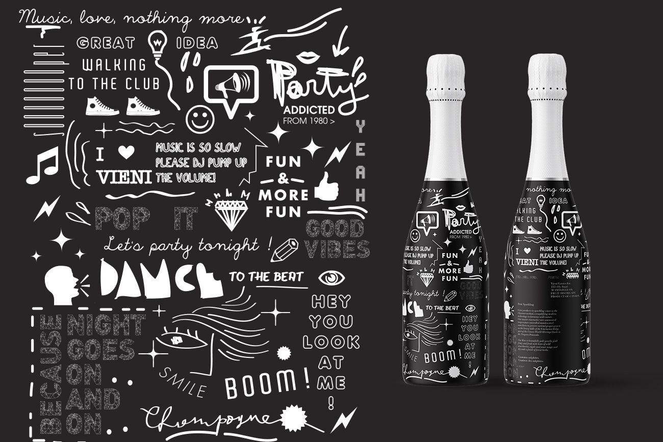 Progettazione grafica packaging etichette vino vieni napoli avellino benevento