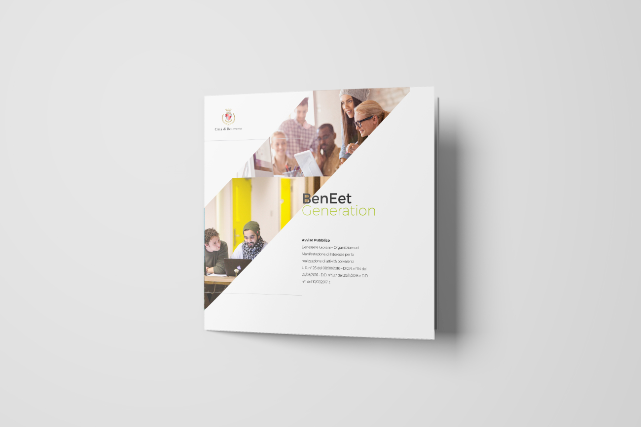 progetto grafico brochure comune benevento