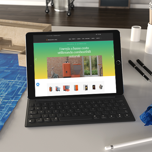Progettazione grafica realizzazione sito web pasqualicchio benevento
