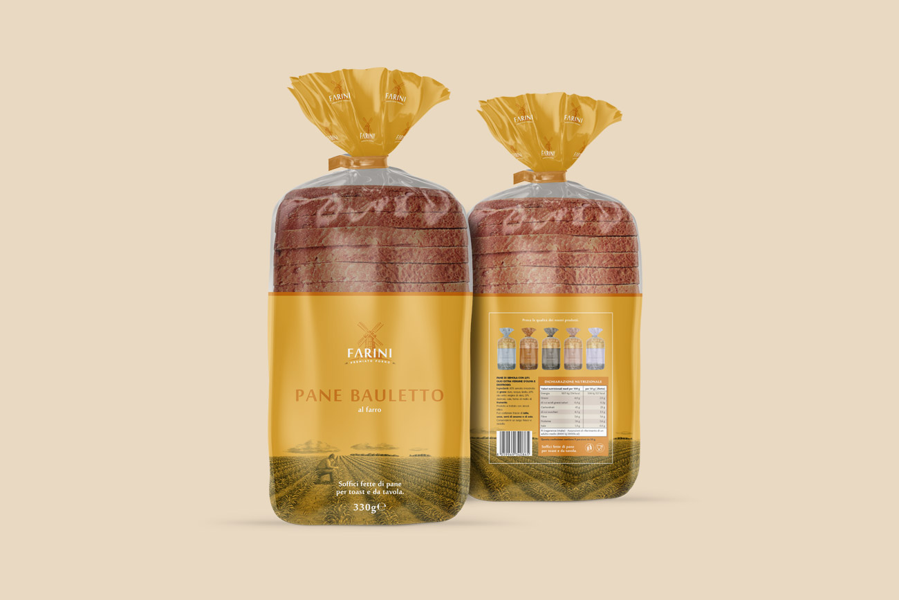 progettazione grafica packaging bakery farini napoli avellino