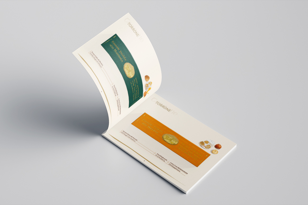 progettazione grafica brochure catalogo prodotti dolciaria studio grafico avellino